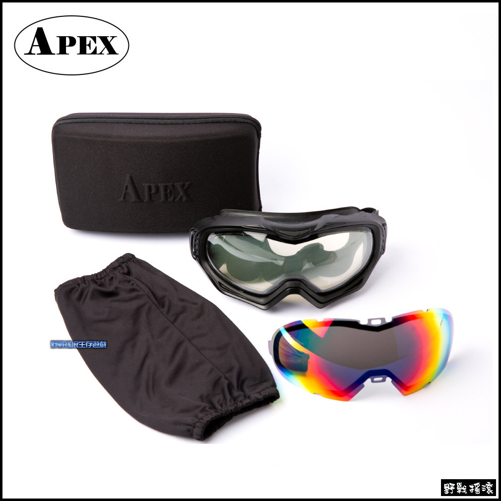 APEX 軍規戰術大風鏡-戴眼鏡可用