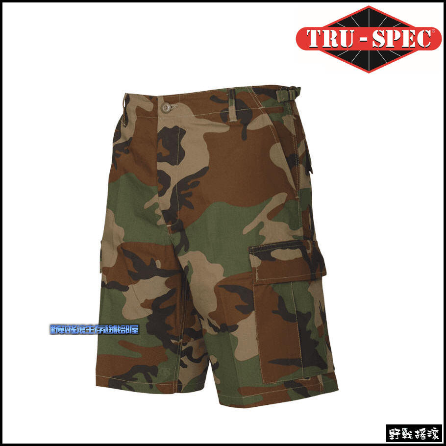 美國 TRU-SPEC BDU 迷彩短褲