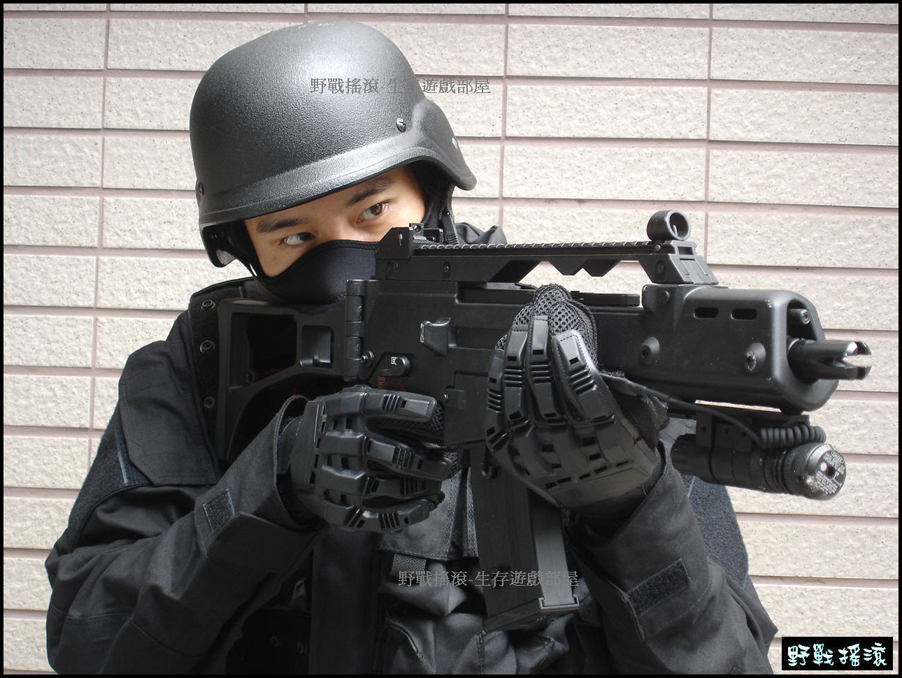 特警硬殼攻堅防彈手套