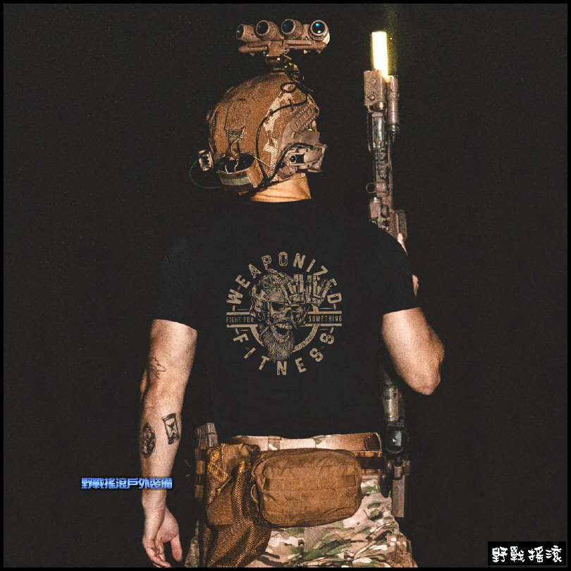 WEAPONIZED FITNESS 軍事風格純棉T恤