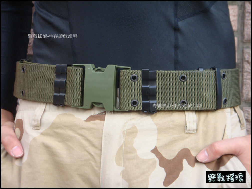 美軍戰術快扣式S腰帶