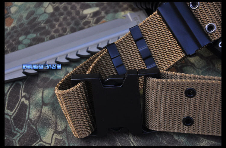 美軍戰術快扣式S腰帶