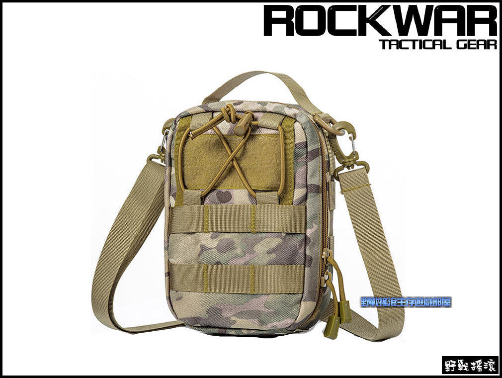 ROCKWAR 側背式戰術醫療包【ACU迷彩】