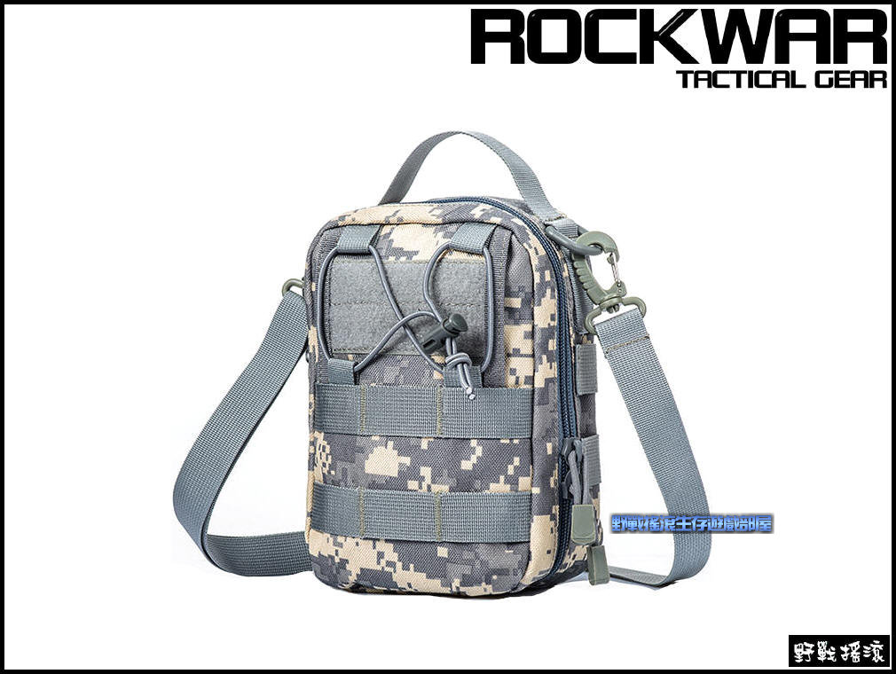 ROCKWAR 側背式戰術醫療包【軍綠色】