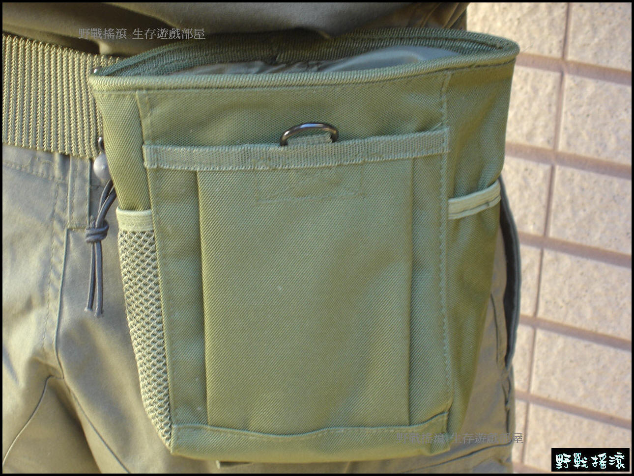 MOLLE 小型彈匣回收袋【黑色】