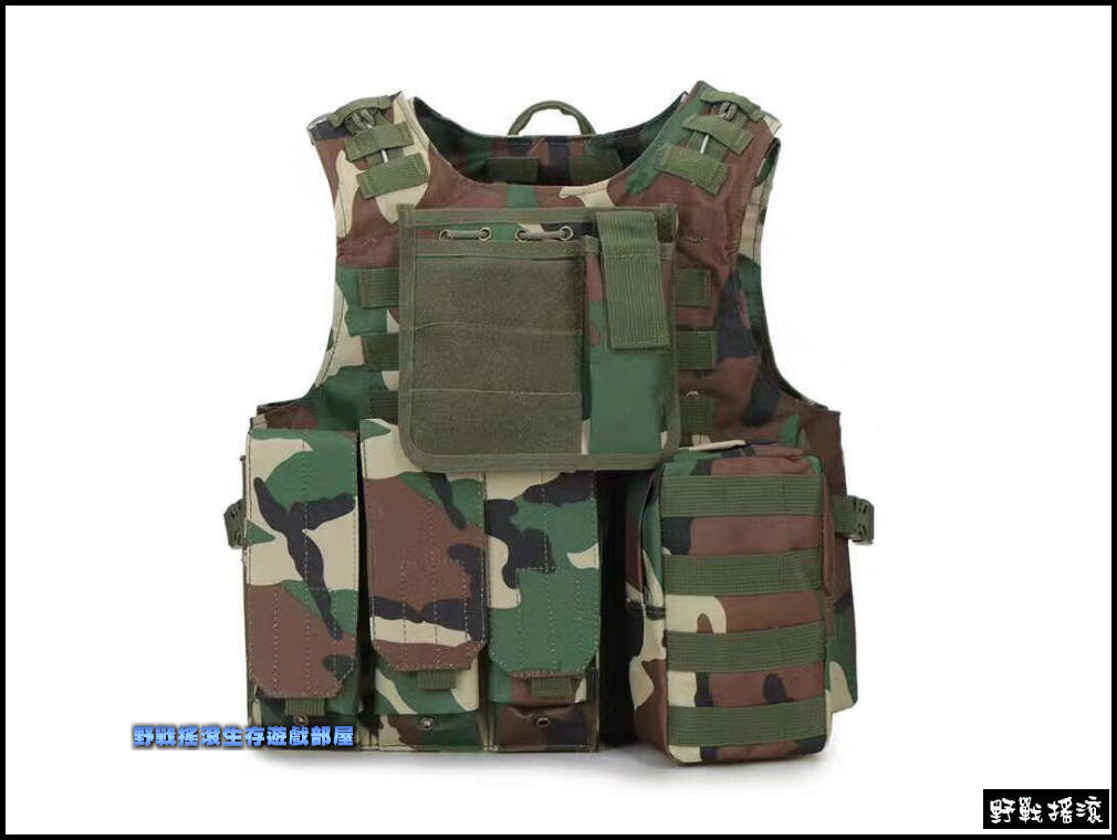 美軍FSBE兩棲部隊戰術背心【美軍叢林迷彩】