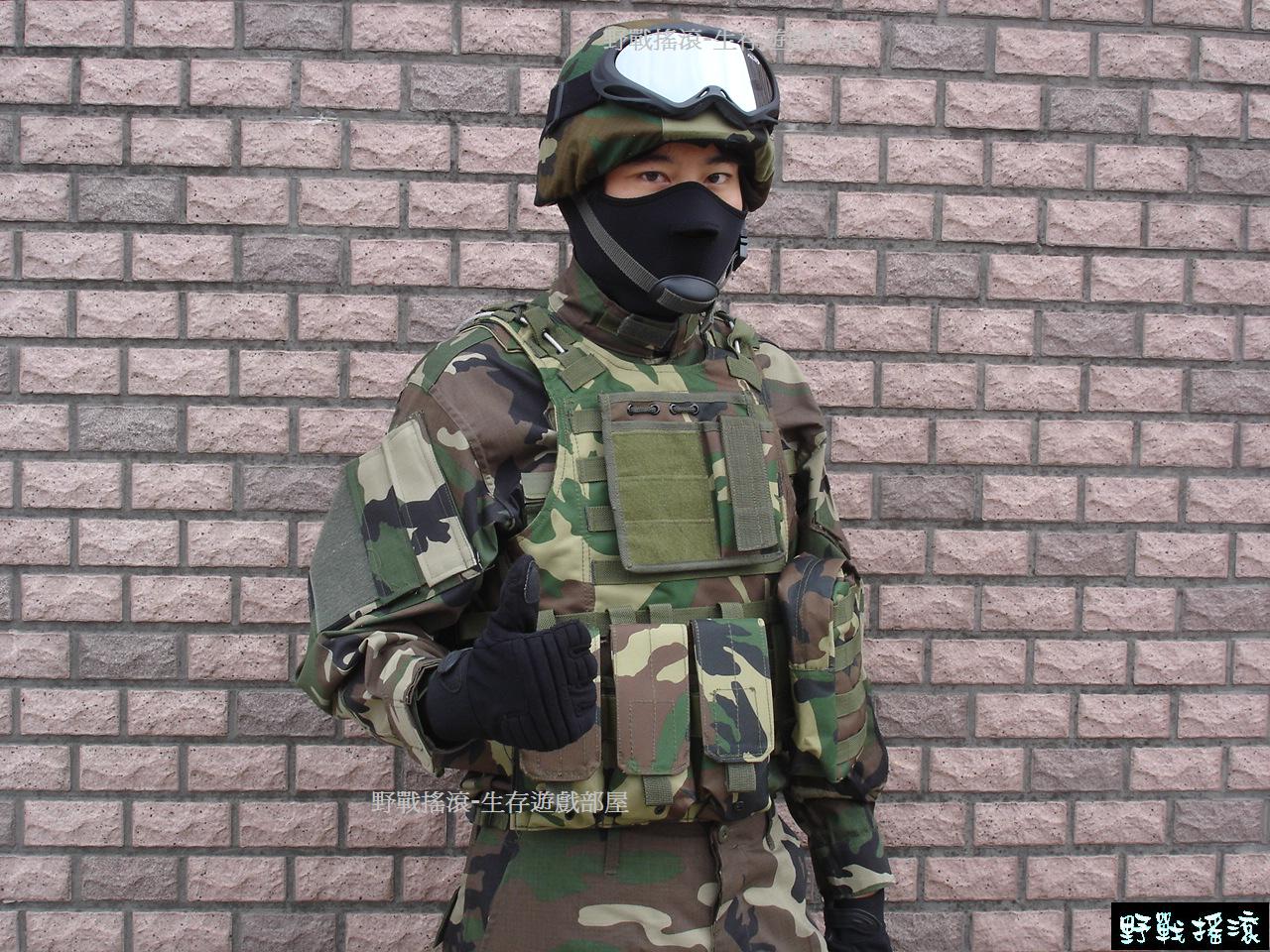 美軍FSBE兩棲部隊戰術背心【美軍叢林迷彩】