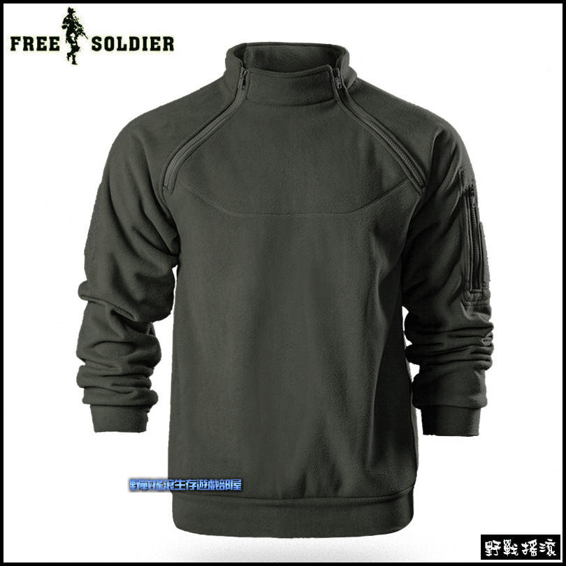 FREE SOLDIER 暴君戰術抓絨衣【灰綠色】