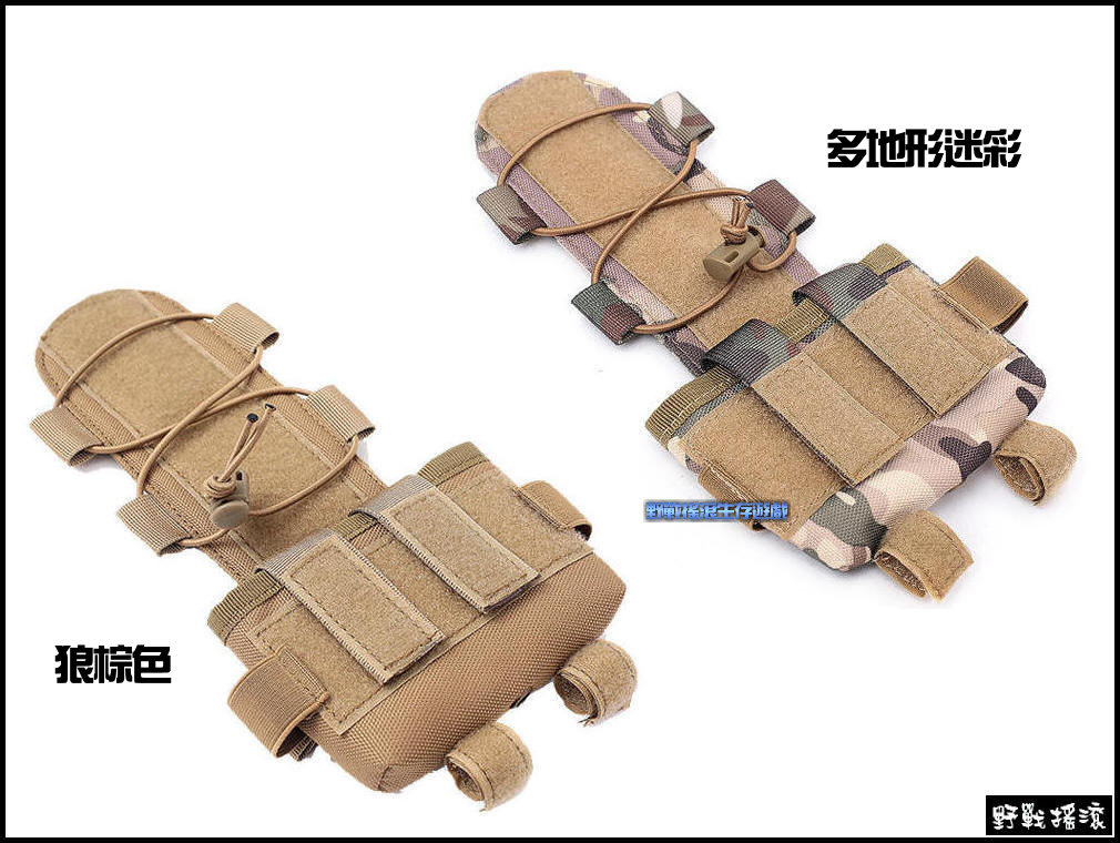 MK2 戰術頭盔包、配重袋【狼棕色】 