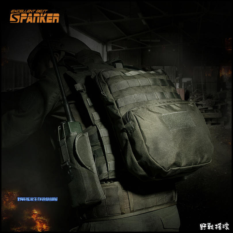 SPANKER 戰術背心附件包、水袋背包