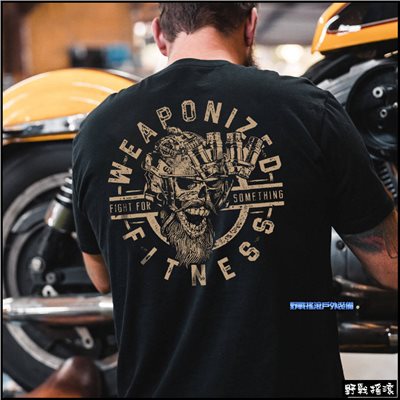 WEAPONIZED FITNESS 軍事風格純棉T恤