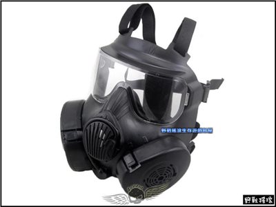 M50 防毒面具造型風扇面罩