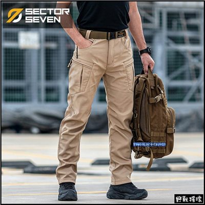 SECTOR SEVEN IX8 冬季戰術軟殼褲【卡其色】