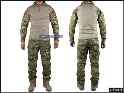 美軍Gen2迷彩青蛙裝【CP迷彩】MULTICAM(上衣+褲子)